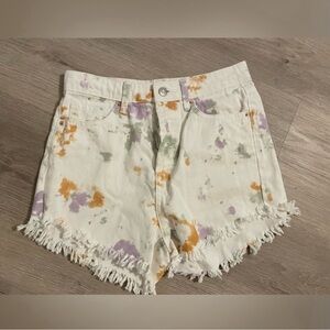 Wild Fable highest rise tie-dye shorts women’s sz 4